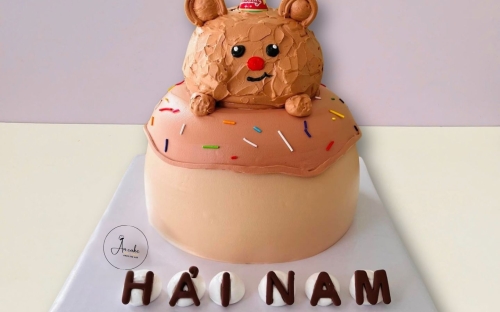 Mẫu bánh kem hình gấu cho bé - 1 Sự lựa chọn hoàn hảo cho ngày đặc biệt