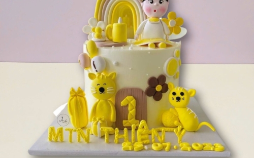 Bánh kem hình cầu vồng tặng em - 1 Ý tưởng bánh sinh nhật cực đẹp và độc đáo!