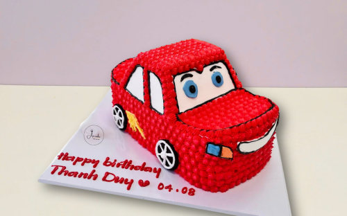 Bánh kem hình xe hơi - Nghệ thuật tạo nên 1 niềm vui bất ngờ