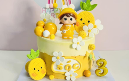 Bánh sinh nhật nặn từ bột giấy Nhật - Nghệ thuật độc đáo cho ngày đặc biệt