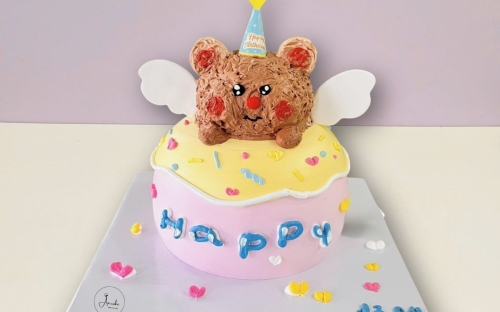 Bánh sinh nhật hình búp bê cho em gái – 1 Món quà ngọt ngào mang ý nghĩa đặc biệt