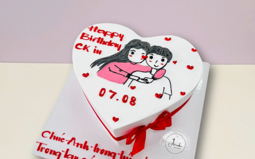 Bánh kem tặng sinh nhật người yêu – 1 Món quà ngọt ngào cho tình yêu