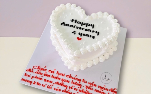 Bánh sinh nhật cho mẹ phong cách Hàn Quốc - 1 Quà tặng ý nghĩa từ trái tim dịp đặc biệt