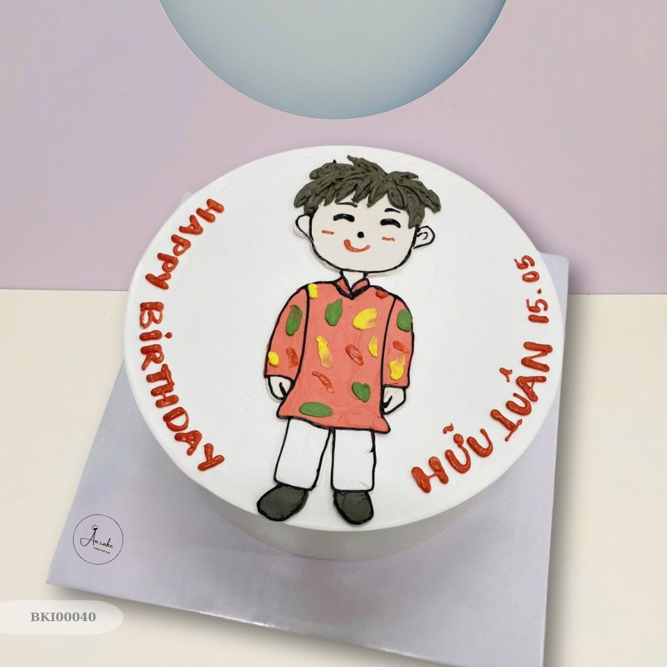 Mẫu bánh vẽ - BKI00040