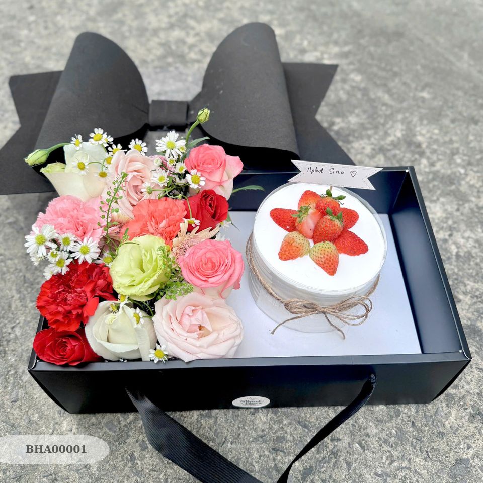 Set Hoa tươi & bánh - BHA00001