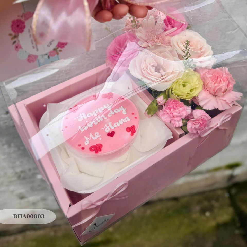 Set Hoa & bánh - BHA00003