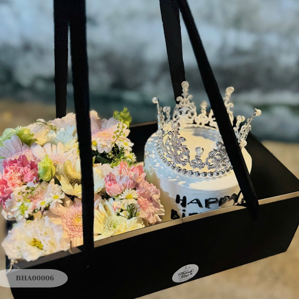 Set Hoa tươi & bánh - BHA00006