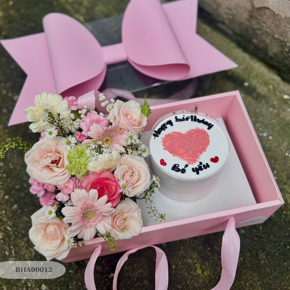 Set Hoa tươi & bánh - BHA00012