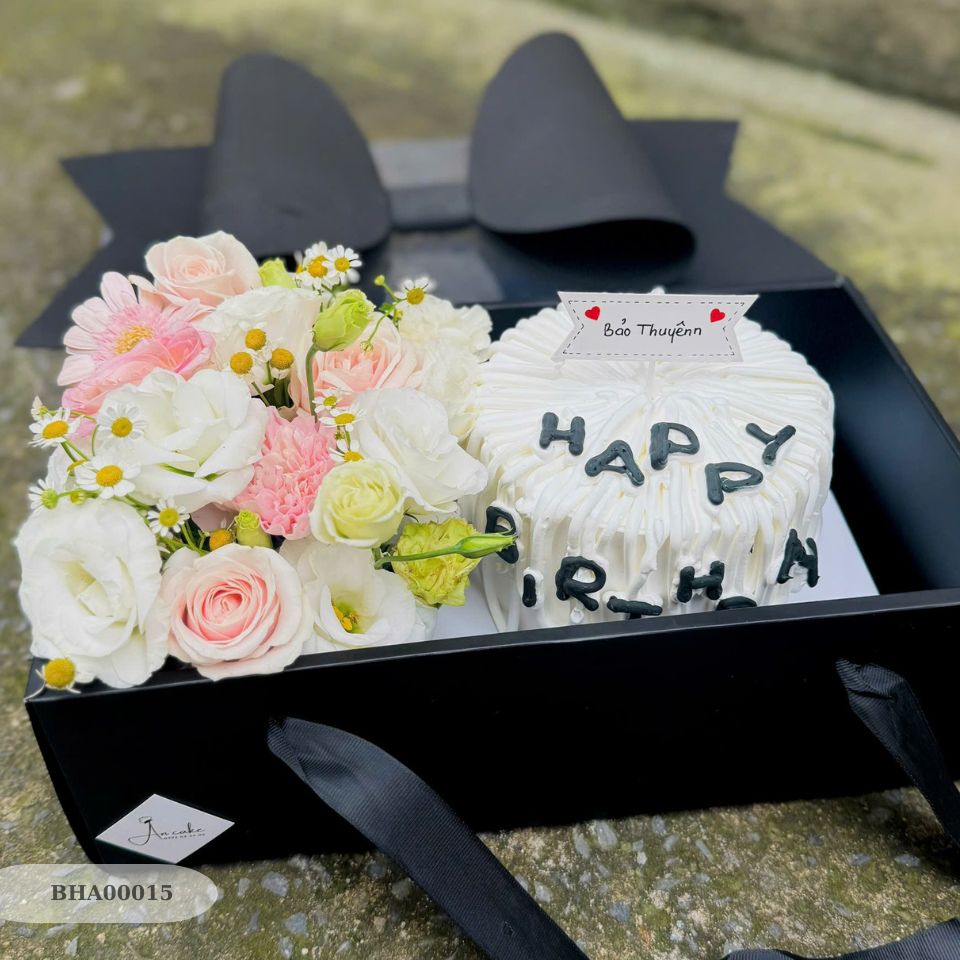 Set Hoa tươi & bánh - BHA00015