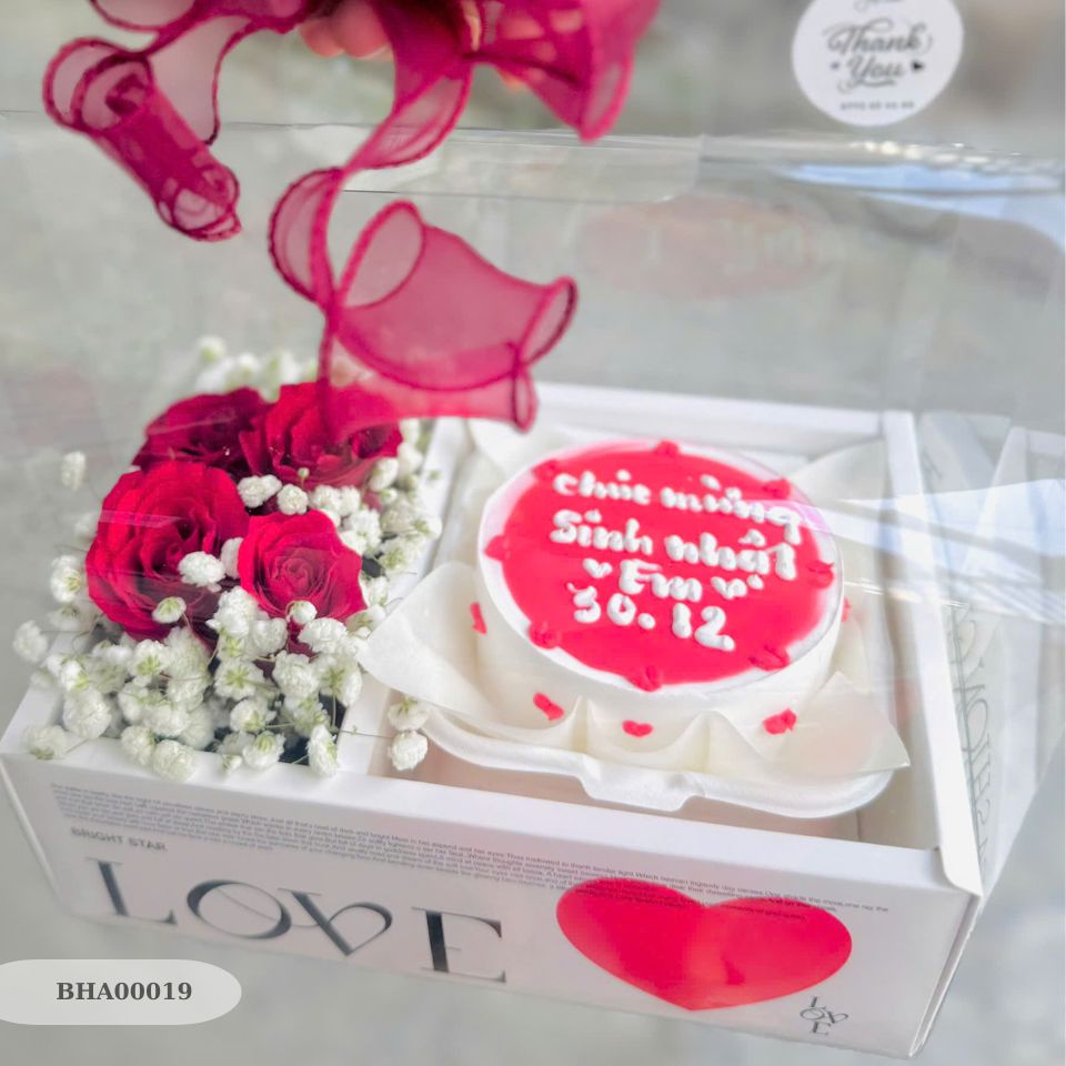 Set Hoa tươi & bánh - BHA00019