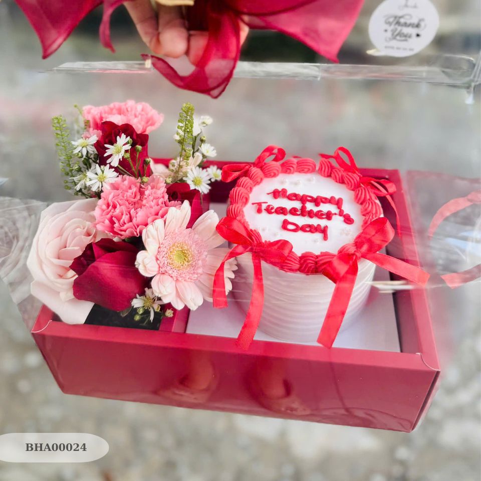 Set Hoa tươi & bánh - BHA00024