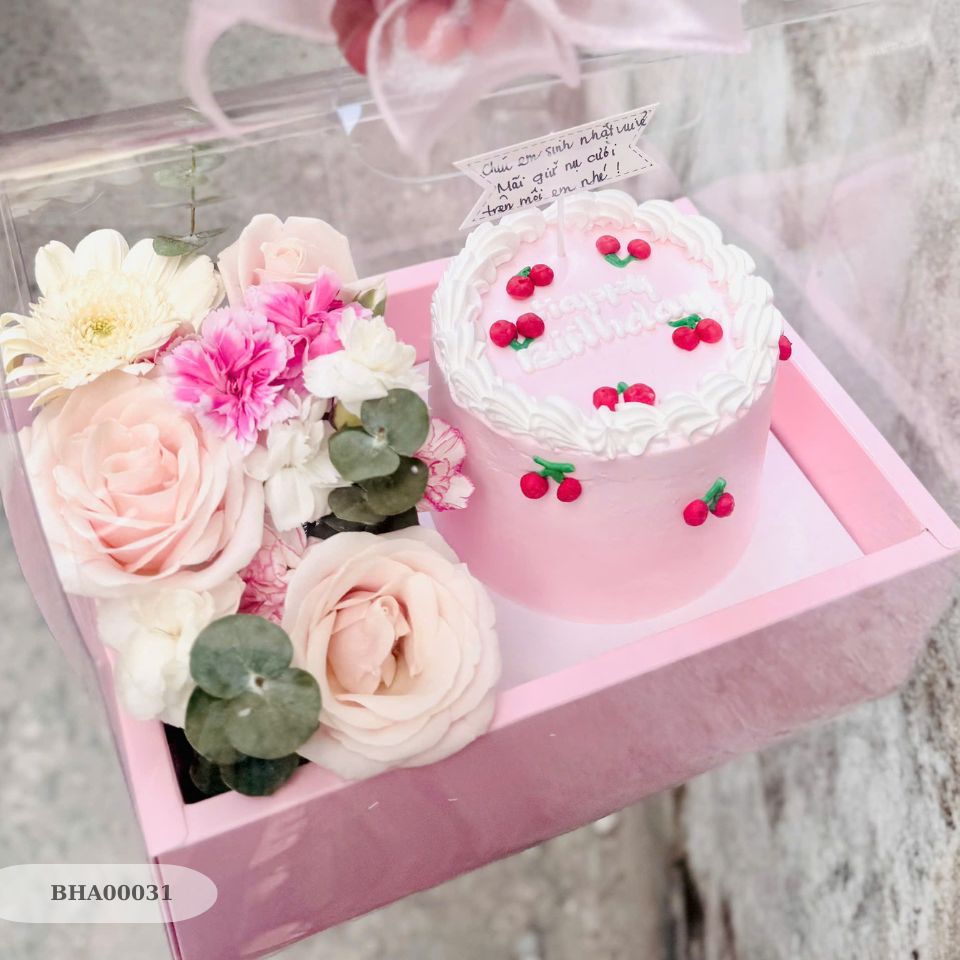 Set Hoa tươi & bánh - BHA00031