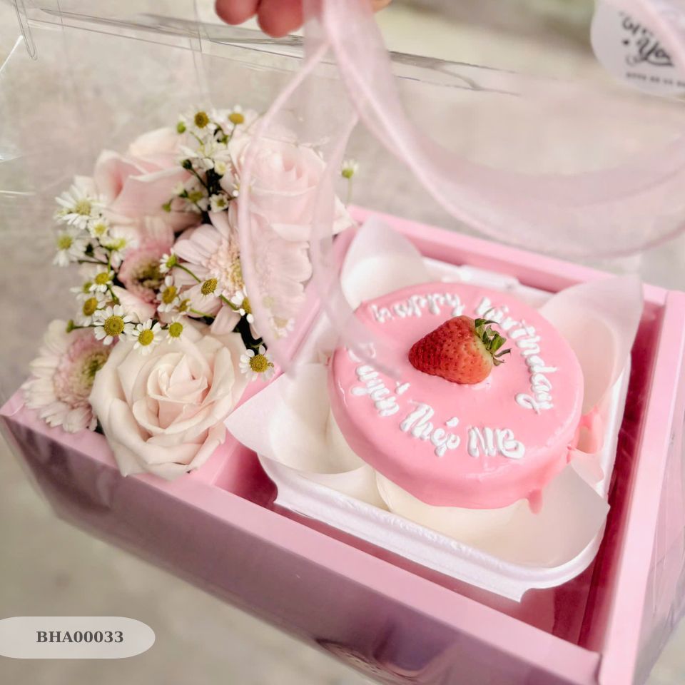 Set Hoa tươi & bánh - BHA00033