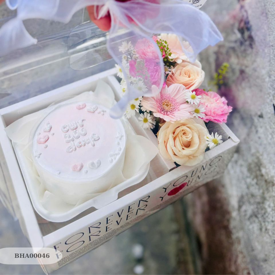 Set Hoa tươi & bánh - BHA00046