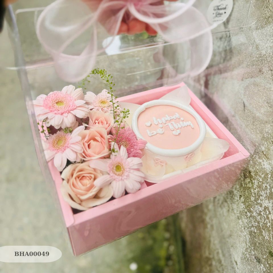 Set Hoa tươi & bánh - BHA00049