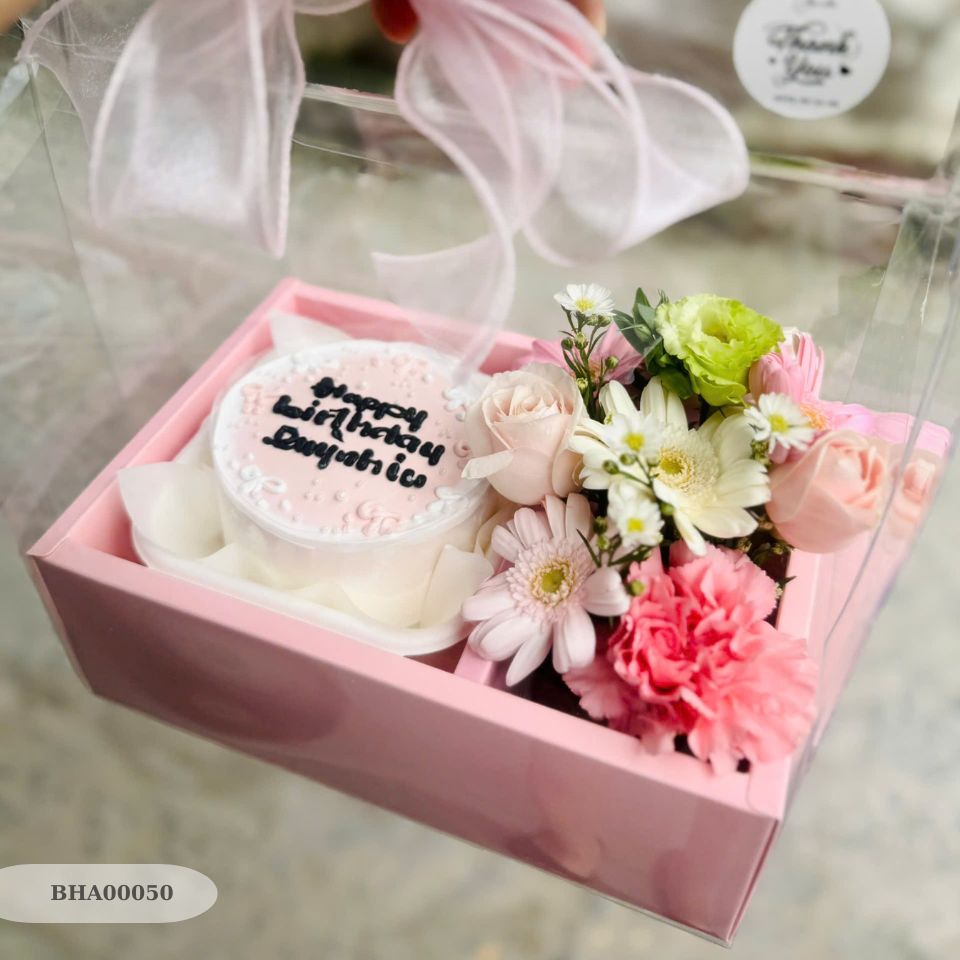 Set Hoa tươi & bánh - BHA00050