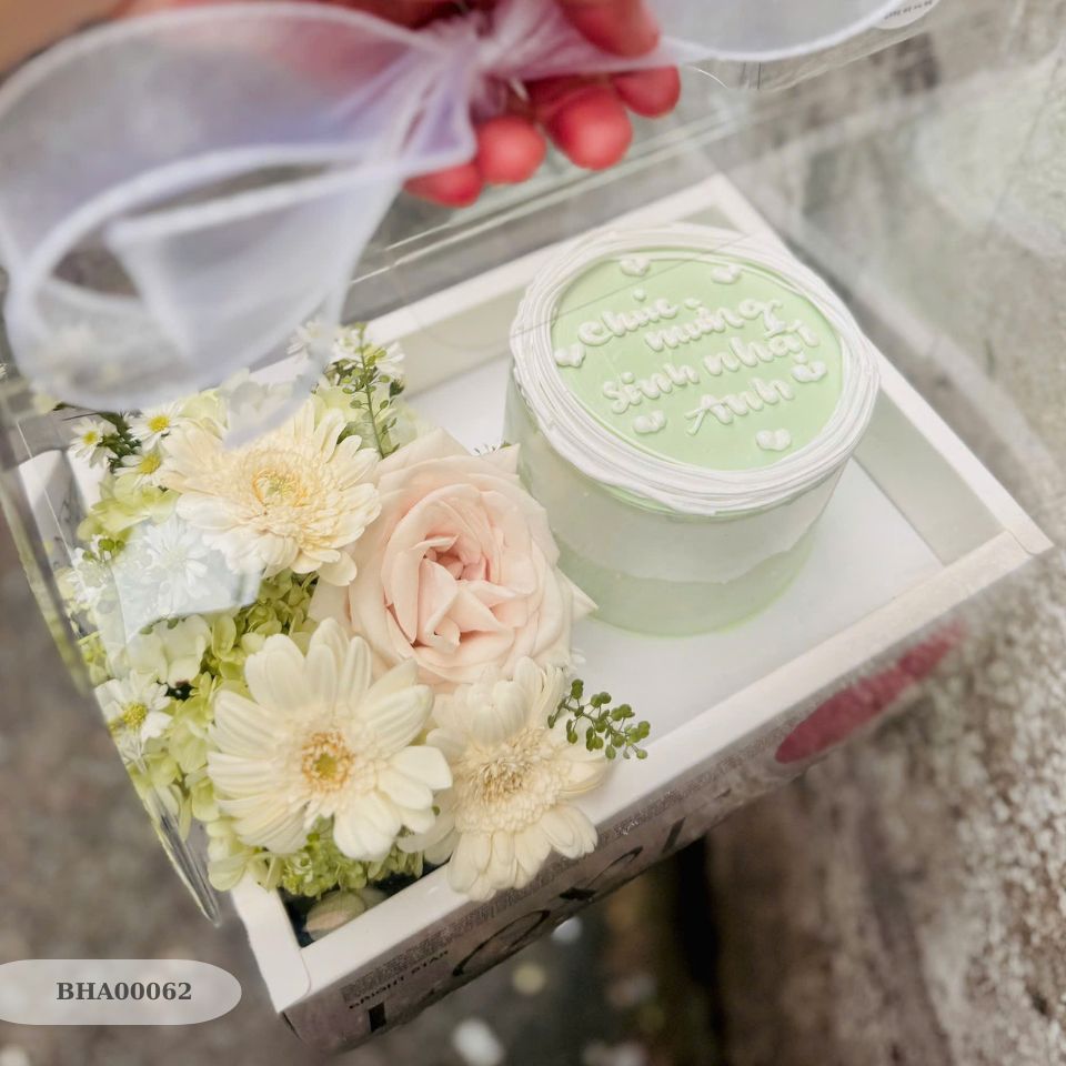 Set Hoa tươi & bánh - BHA00062