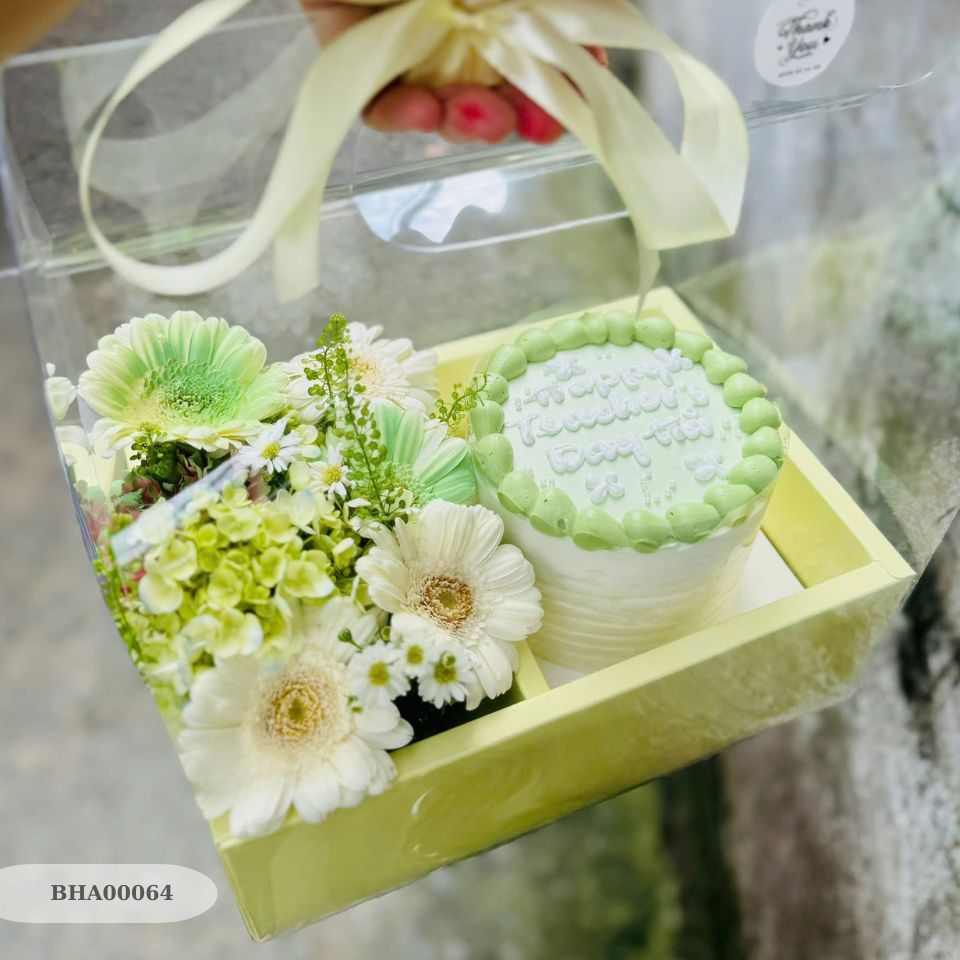 Set Hoa tươi & bánh - BHA00064