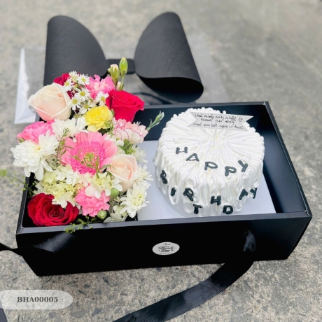 Set Hoa tươi & bánh - BHA00005