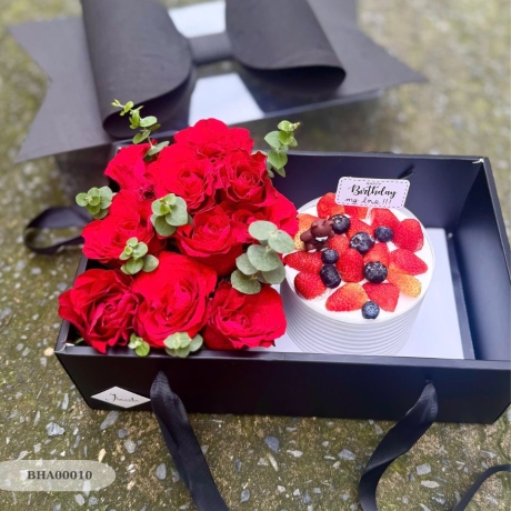 Set Hoa tươi & bánh - BHA00010