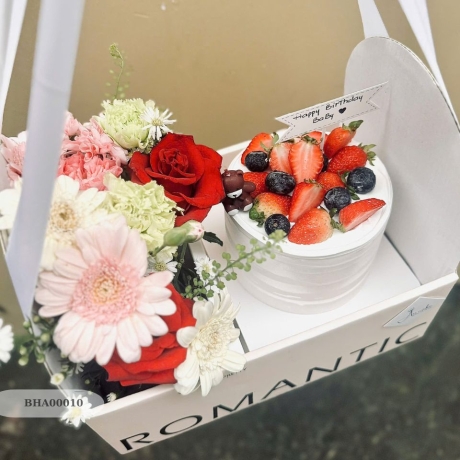 Set Hoa & bánh - BHA00010