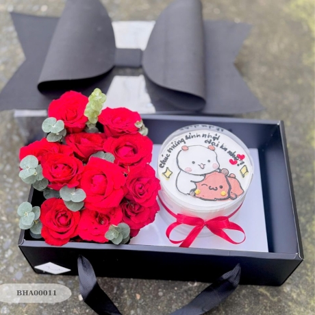 Set Hoa tươi & bánh - BHA00011