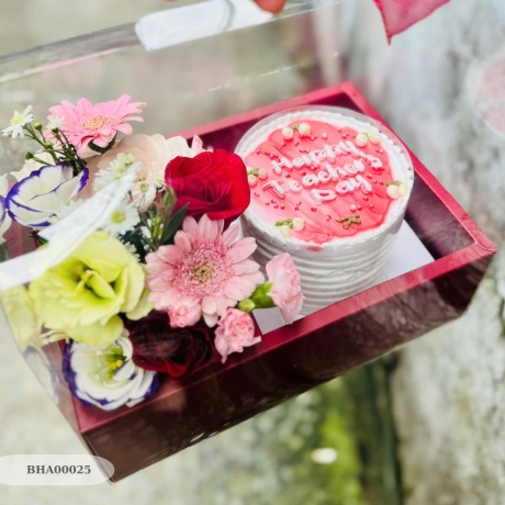 Set Hoa tươi & bánh - BHA00025