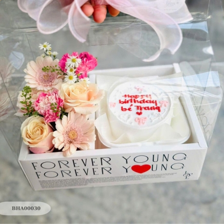 Set Hoa tươi & bánh - BHA00030