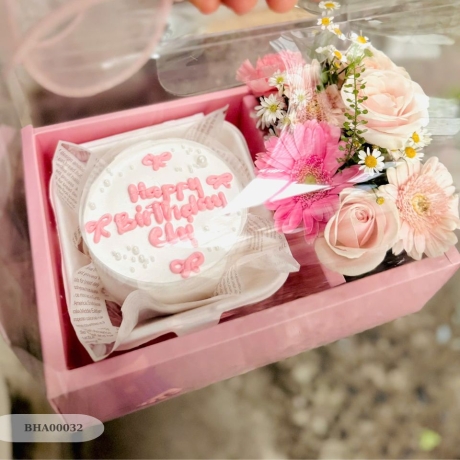 Set Hoa tươi & bánh - BHA00032