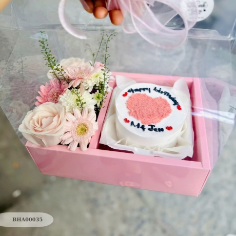 Set Hoa tươi & bánh - BHA00035