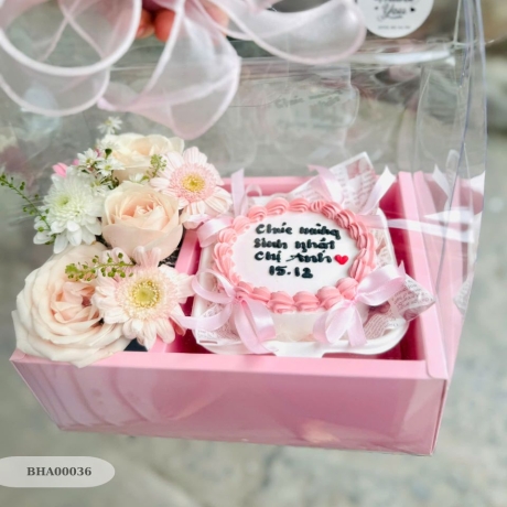 Set Hoa tươi & bánh - BHA00036