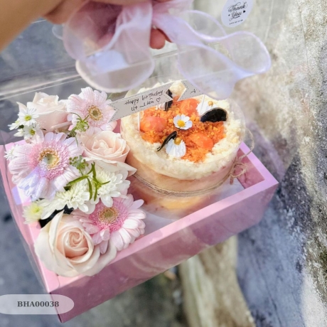 Set Hoa tươi & bánh - BHA00038