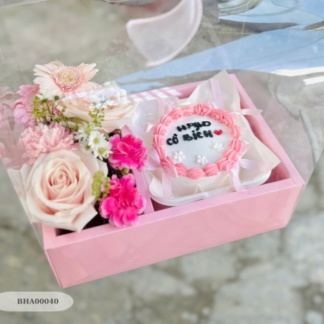 Set Hoa tươi & bánh - BHA00040