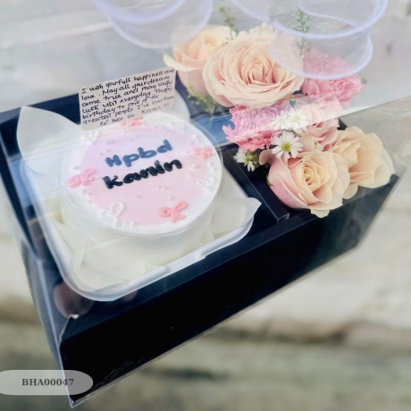 Set Hoa tươi & bánh - BHA00047