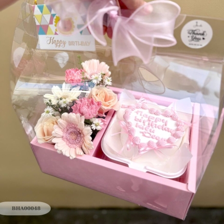 Set Hoa tươi & bánh - BHA00048