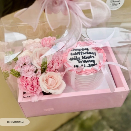 Set Hoa tươi & bánh - BHA00052