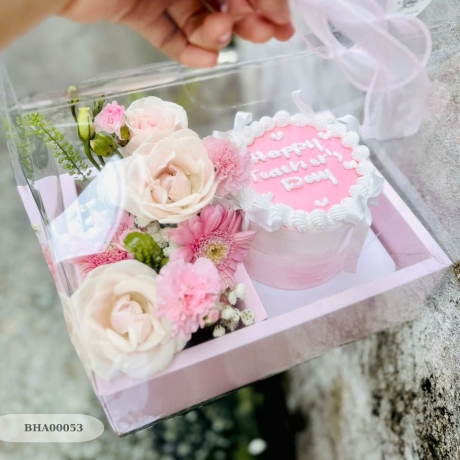 Set Hoa tươi & bánh - BHA00053