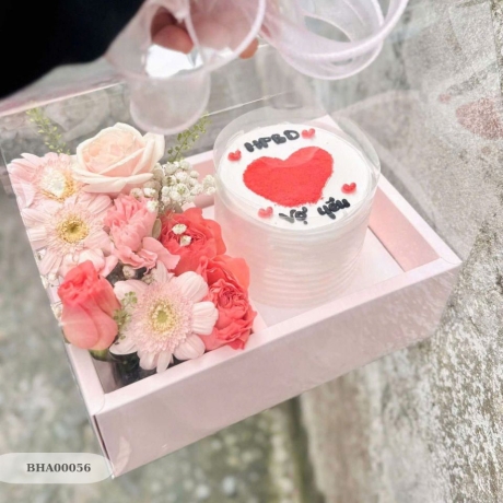 Set Hoa tươi & bánh - BHA00056