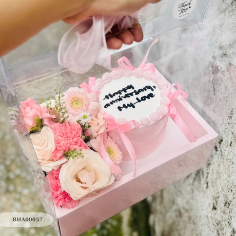 Set Hoa tươi & bánh - BHA00057