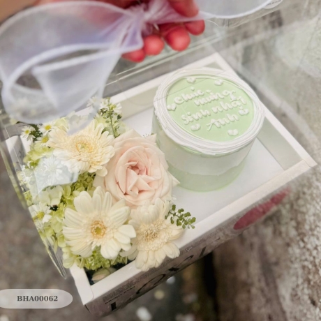 Set Hoa tươi & bánh - BHA00062