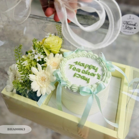 Set Hoa tươi & bánh - BHA00063