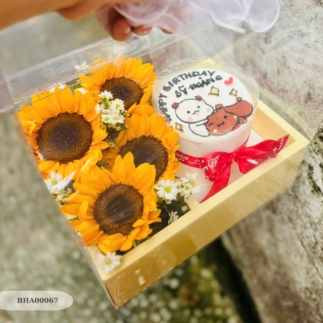 Set Hoa tươi & bánh - BHA00067