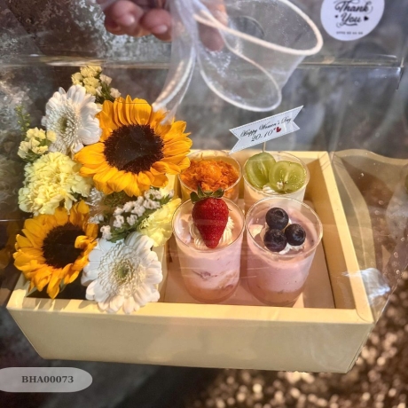 Set Hoa tươi & bánh - BHA00073