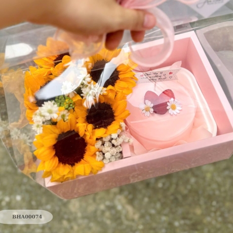 Set Hoa tươi & bánh - BHA00074