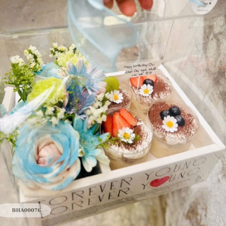 Set Hoa tươi & bánh - BHA00076