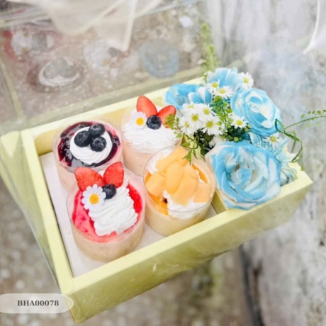 Set Hoa tươi & bánh - BHA00078